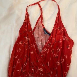 Shore brand deep v neck tank(worn once)